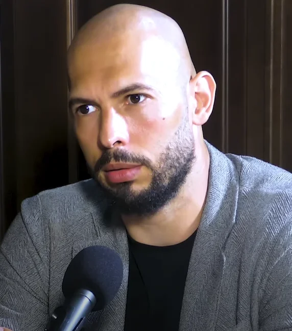Andrew Tate during an interview in 2023.