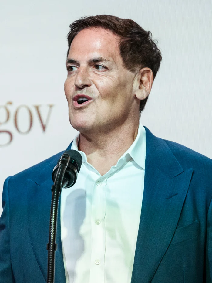 Portrait of Mark Cuban