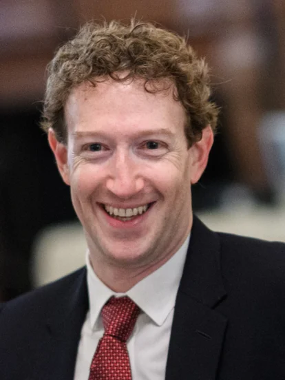 Portrait of Mark Zuckerberg